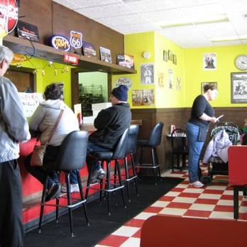 Coney Dog Cafe - Inside bar seating. - American Near Me - New Haven, Indiana Coney Dog Cafe - Inside bar seating. - American Near Me - New Haven, Indiana