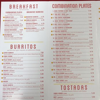 Sabrosada - Menu 2/3 - Breakfast & Brunch Near Me - Westminster, California Sabrosada - Menu 2/3 - Breakfast & Brunch Near Me - Westminster, California
