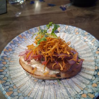 Manta Peruvian Cuisine - Pork belly appetizer - Seafood Near Me - Lighthouse Point, Florida