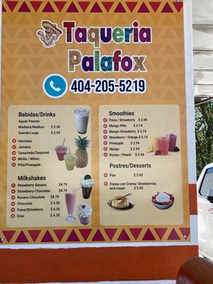 Menu photo 3 Taqueria Palafox Forest Park, GA Menu photo 3 Taqueria Palafox Forest Park, GA