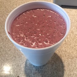 Kay's Nutrition & Smoothie - Morning smoothie after a little stair workout.