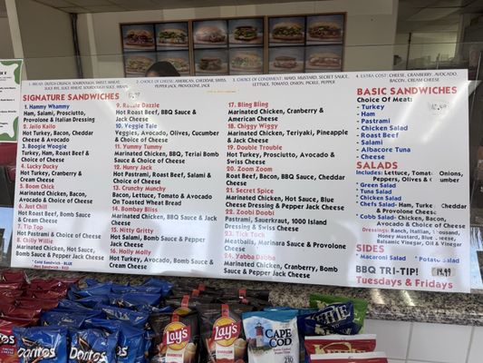 Menu photo 1 The Sandwich Spot Sacramento, CA Menu photo 1 The Sandwich Spot Sacramento, CA