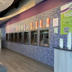 Yogurt Mountain - This is where you choose the different flavor yogurt which is self serve.