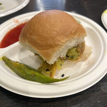 Annapurna Simply Vegetarian - Vada Pav - Indian Near Me - Hoffman Estates, Illinois