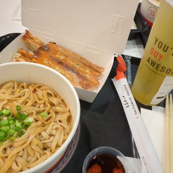 Bafang Dumpling - Combo #4 Signature Noodles & 6 Potstickers - Taiwanese Near Me - San Diego, California