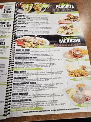 Menu photo 3 Alfredo's Cafe Sun Valley, NV