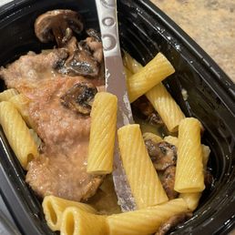 Veal Marsala and Rigatoni @ $33.00! Zero flavor drenched in grease!!!