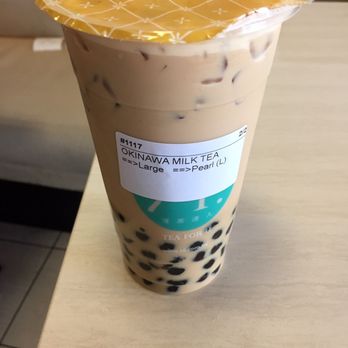 T4 - Okinawa milk tea with boba - Bubble Tea Near Me - Stockton, California T4 - Okinawa milk tea with boba - Bubble Tea Near Me - Stockton, California