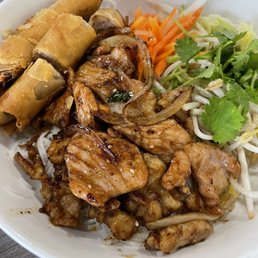 a plate of food on a table a plate of food on a table