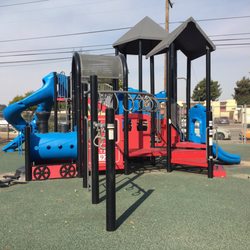 Play structure was cool but intended for kids 5yrs and up so not size appropriate if you have s toddler