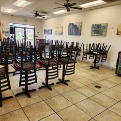 Gourmet Burger - Good sized dining area. Observing Ramadan right now (March 2024). Outdoor dining only until sunset .