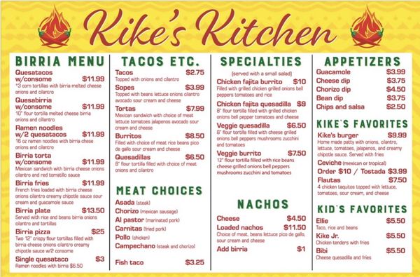 Menu photo 4 Kique’s Kitchen Watkinsville, GA
