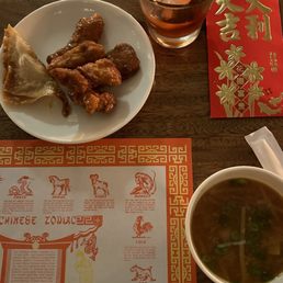 Course 1 from Kristy's Chinese New Year dinner service.