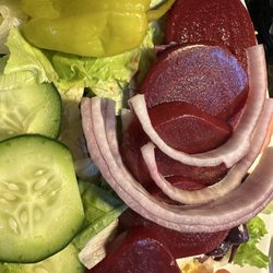 Nick's Country Oven - Greek salad with no feta