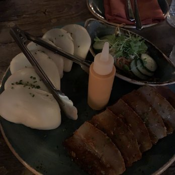 Cellar 335 - Pork Belly Bao - Cocktail Bars Near Me - Jersey City, New Jersey