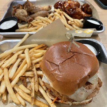 Buffalo Wild Wings - 10 Piece Chicken Wings $13, Crispy Chicken Sandwich $11 - American Near Me - Costa Mesa, California Buffalo Wild Wings - 10 Piece Chicken Wings $13, Crispy Chicken Sandwich $11 - American Near Me - Costa Mesa, California