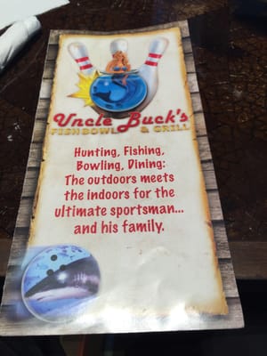 Menu photo 8 Uncle Buck's Fishbowl & Grill Round Rock, TX Menu photo 8 Uncle Buck's Fishbowl & Grill Round Rock, TX