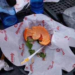 Oops! I ate my sandwich a little too quickly. Oops! I ate my sandwich a little too quickly.
