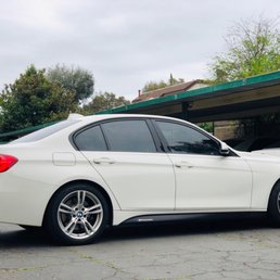 Tinted windows all around my BMW Tinted windows all around my BMW