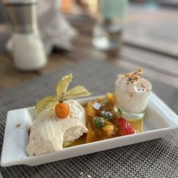 Nautilus - Creamy Figs Panna Cotta - Dessert of 3 Plates Menu (~€54)