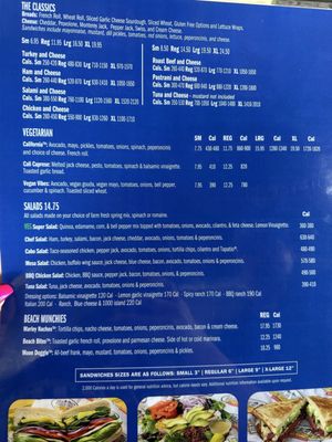 Menu photo 2 Beach Hut Deli Natomas Sacramento, CA Menu photo 2 Beach Hut Deli Natomas Sacramento, CA