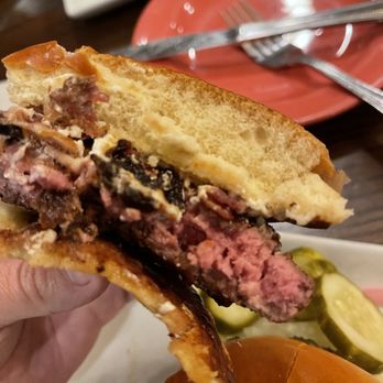 Max & Erma's - Perfect medium rare burger - Burgers Near Me - Erie, Pennsylvania