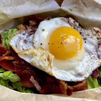 Soul Grind Coffee Roasters - Bacon avocado toast with egg - Coffee & Tea Near Me - Pacifica, California Soul Grind Coffee Roasters - Bacon avocado toast with egg - Coffee & Tea Near Me - Pacifica, California