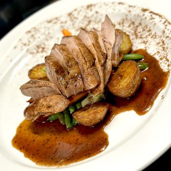 Le Bistro - Breast of Duck - French Near Me - Lighthouse Point, Florida Le Bistro - Breast of Duck - French Near Me - Lighthouse Point, Florida