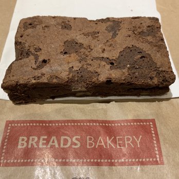 Breads Bakery - Union Square - Walnut brownie! One of the best I've ever had - Bakeries Near Me - New York, New York