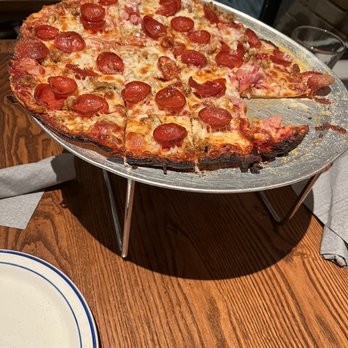 Eno's Pizza Tavern - Pig smiley pizza - Pizza Near Me - Forney, Texas Eno's Pizza Tavern - Pig smiley pizza - Pizza Near Me - Forney, Texas