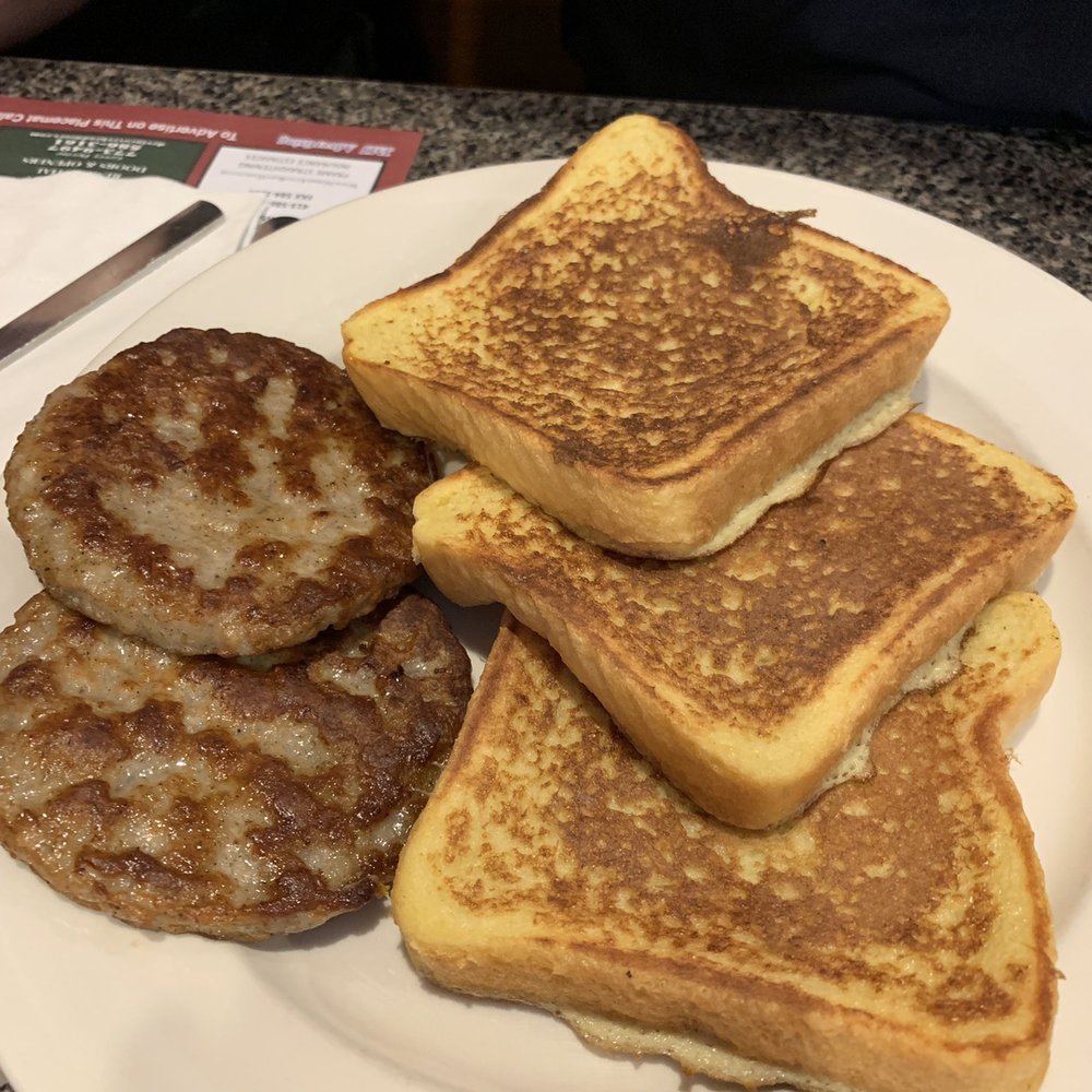 The Stables Restaurant - French toast & sausage - Breakfast & Brunch Near Me - Hadley, Massachusetts The Stables Restaurant - French toast & sausage - Breakfast & Brunch Near Me - Hadley, Massachusetts