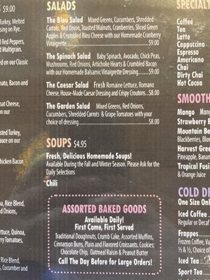 Menu photo 6 Higher Grounds Coffee Windham, NY