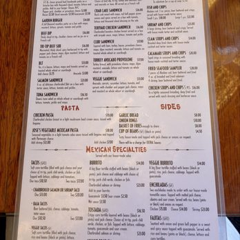 Bayside Cafe - Menu - Mexican Near Me - Morro Bay, California