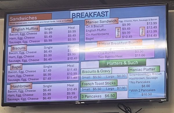 Menu photo 2 Mrs. C's Burgers Orofino, ID Menu photo 2 Mrs. C's Burgers Orofino, ID