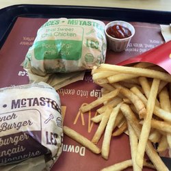 McDonald's - The sandwiches are quite small