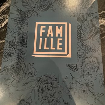 Famille - Menu - New American Near Me - Westminster, Colorado