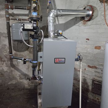 Northeast Mechanical - 84% efficient Boiler , replacing a 30 yr old 80% boiler after a flood. So we lifted it up a bit. - Heating & Air Conditioning/HVAC Near Me - Rochester, New York Northeast Mechanical - 84% efficient Boiler , replacing a 30 yr old 80% boiler after a flood. So we lifted it up a bit. - Heating & Air Conditioning/HVAC Near Me - Rochester, New York