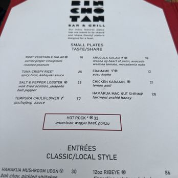 Binchotan Bar & Grill - Japanese Near Me - Kohala Coast, Hawaii