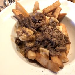 Pulled pork poutine Pulled pork poutine
