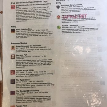 Deschutes Brewery Tasting Room - Reserve series beers - Breweries Near Me - Bend, Oregon Deschutes Brewery Tasting Room - Reserve series beers - Breweries Near Me - Bend, Oregon