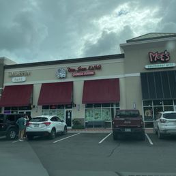 Outside of restaurant.
