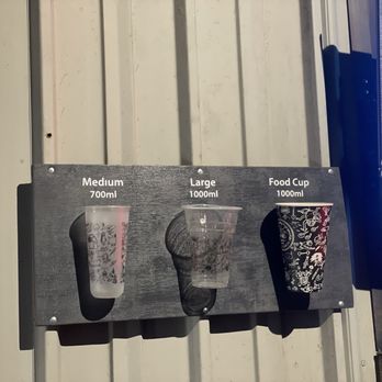 Boba Ave Express - Drink cup sizes - Bubble Tea Near Me - Arcadia, California Boba Ave Express - Drink cup sizes - Bubble Tea Near Me - Arcadia, California