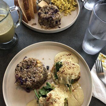 Vibe Cafe - Tofu scramble and vegan Benedict. - Cafes Near Me - Hilo, Hawaii Vibe Cafe - Tofu scramble and vegan Benedict. - Cafes Near Me - Hilo, Hawaii