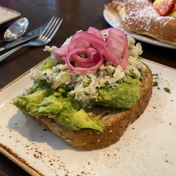 First Watch - Avocado & Crab Toast (New Item) - Breakfast & Brunch Near Me - Union, New Jersey