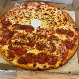 1/2 & 1/2 Specialty Pizzas 1/2 & 1/2 Specialty Pizzas