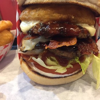 Rock n Roll Burger - My two patty burger. - American Near Me - Simi Valley, California