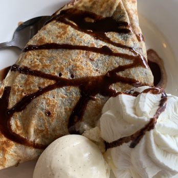 Crepevine Restaurants - Sunset Crepe - banana, strawberry and Nutella - New American Near Me - Mountain View, California Crepevine Restaurants - Sunset Crepe - banana, strawberry and Nutella - New American Near Me - Mountain View, California