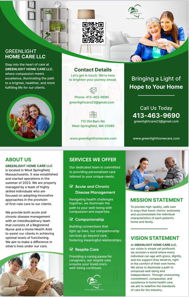Greenlight Home Care - home care agency in West Springfield, MA