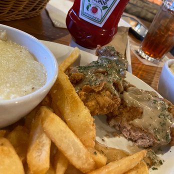 Cracker Barrel Old Country Store - Saturday special country, fried pork chops, smothered and gravy - Southern Near Me - Northglenn, Colorado