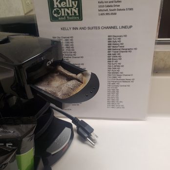 Kelly Inn & Suites Mitchell - Beautiful moldy coffee left in pot - Hotels Near Me - Mitchell, South Dakota Kelly Inn & Suites Mitchell - Beautiful moldy coffee left in pot - Hotels Near Me - Mitchell, South Dakota